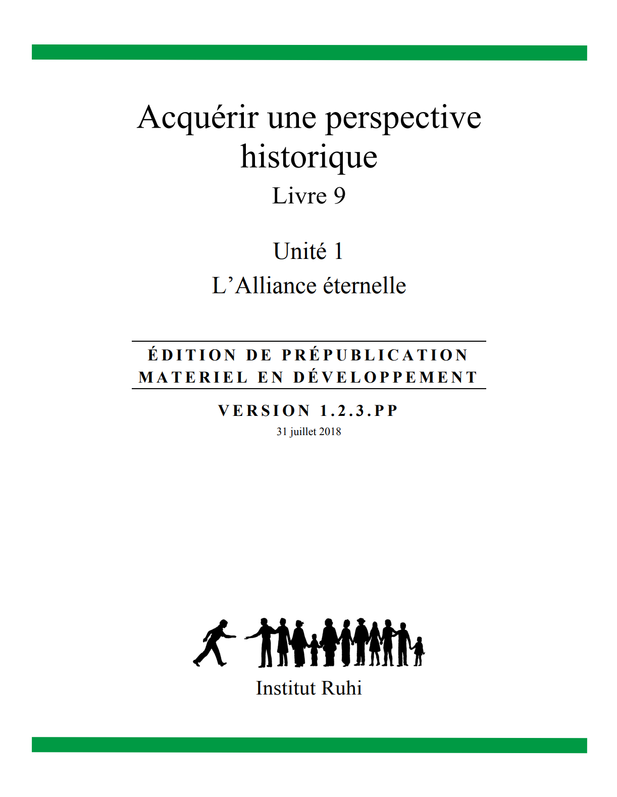 Livre 9: Acquérir une perspective historique
